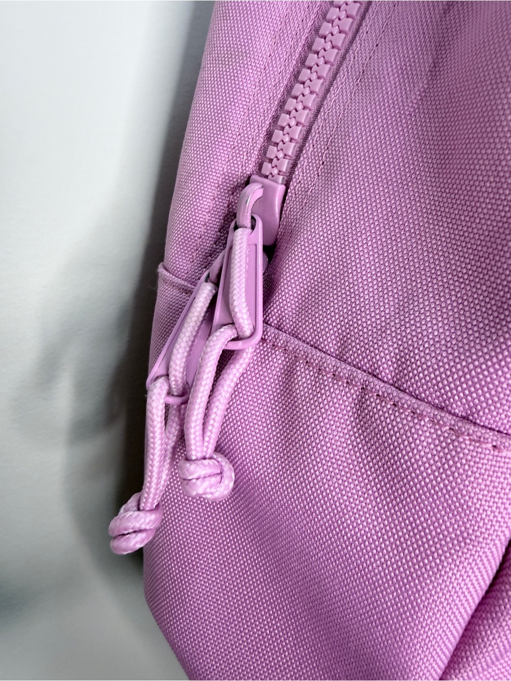 Herschel Pink/Lavander Backpack with Brown Suede Accent - Picture 5 of 12